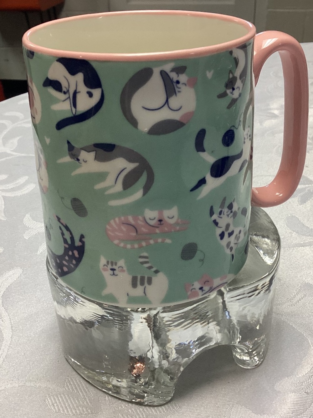 CATS GALORE ALL OVER MUG DESIGNER BY STRAWBERRY STREET NEW